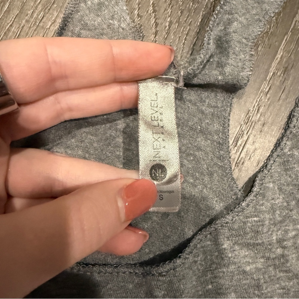 Shenanigoat's Yoga Grey Tank Top - Picture 3 of 6